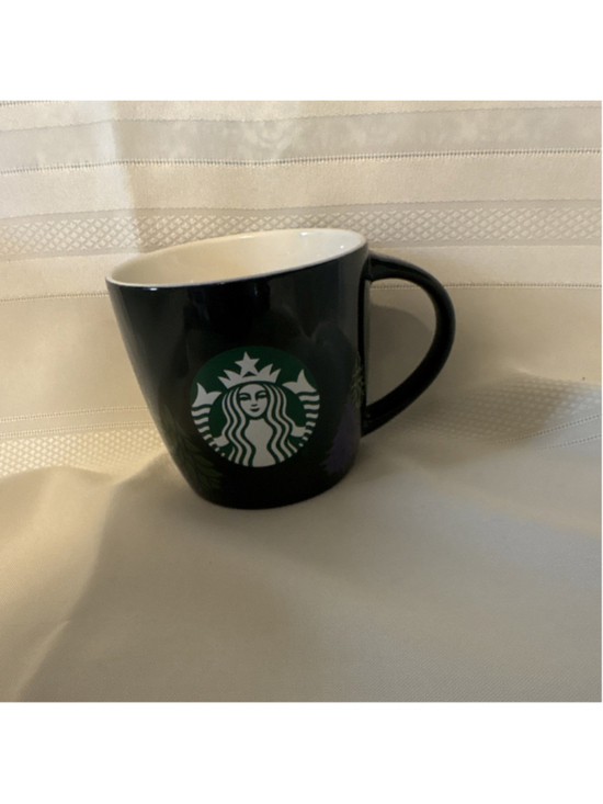 Starbucks Other - Starbucks Coffee Mug Christmas Tree Design 5 fl oz Microwave Safe